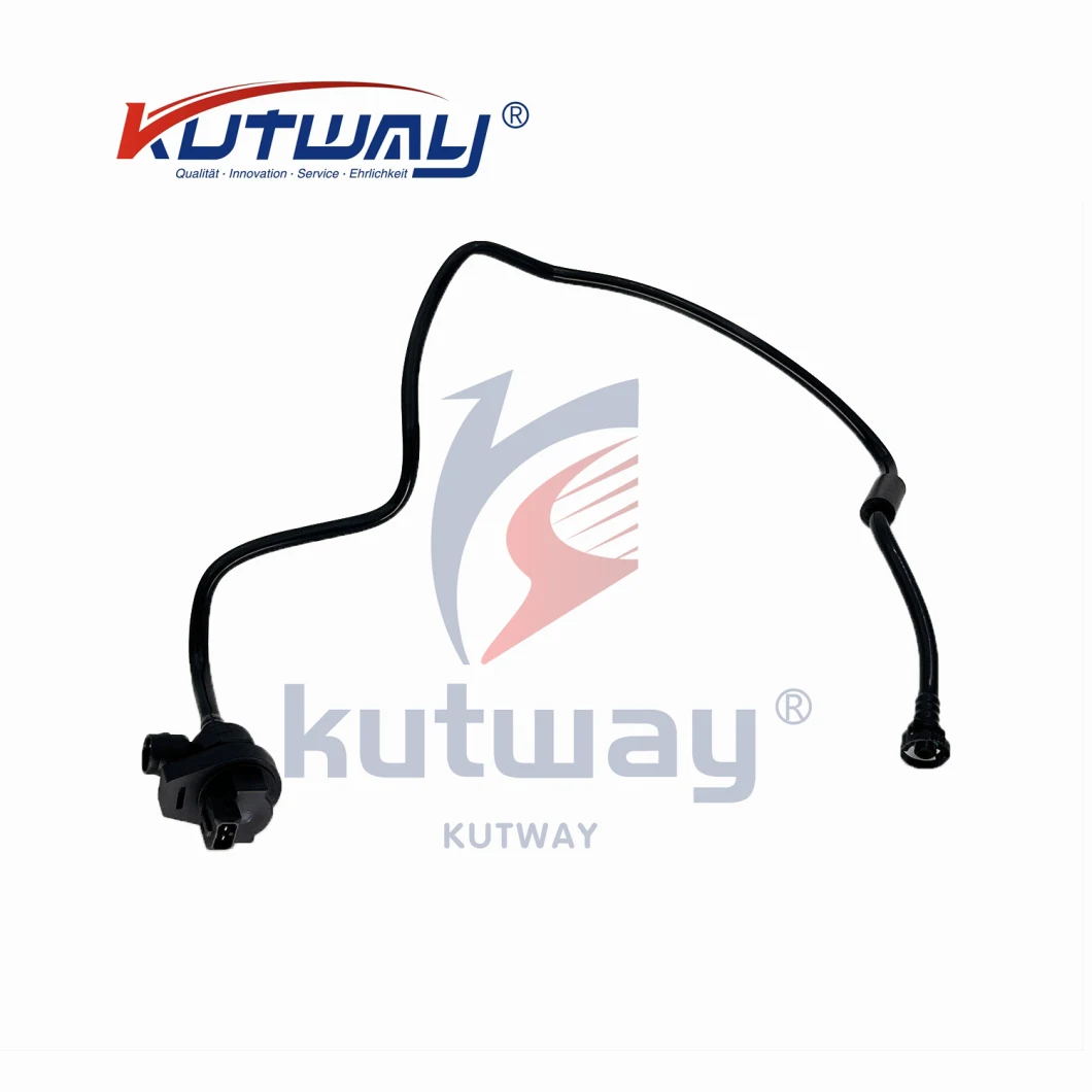 Kutway Auto Parts Vapor Canister Purge Solenoid Valve with Pipe for BMW 760li E65 E66 OEM: 13907515794
